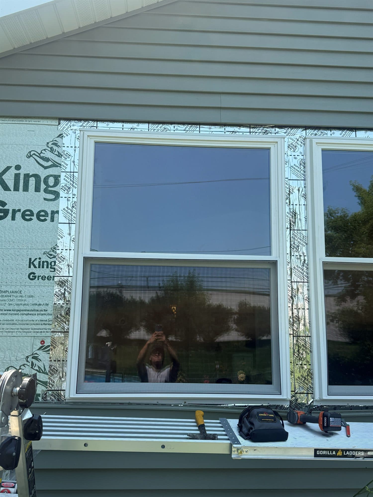 New Build Window Installation — JMB Builders new construction project